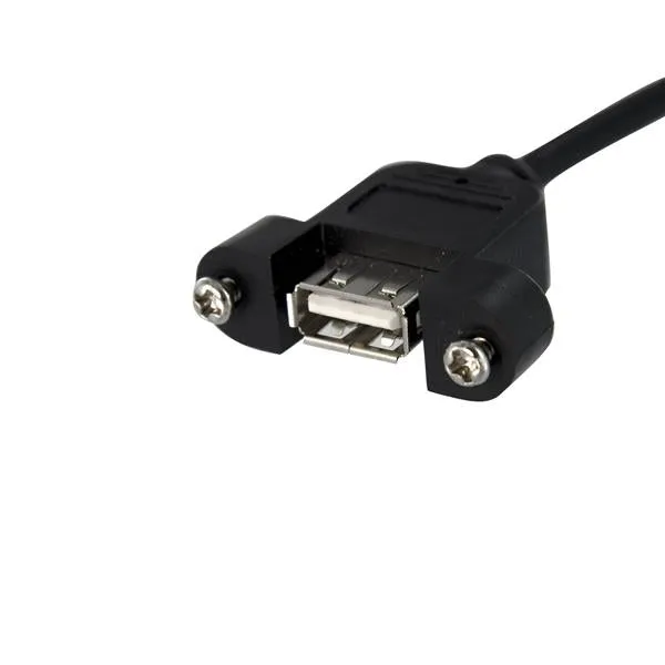 30Cm Panel Mount Usb Cable Usb