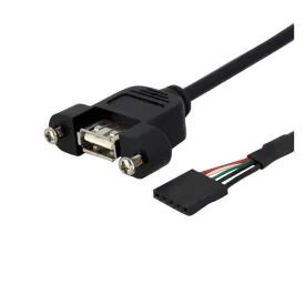 30Cm Panel Mount Usb Cable Usb