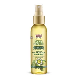 African Pride Olive Miracle Weightless Heat Protection Shine Mist 4oz