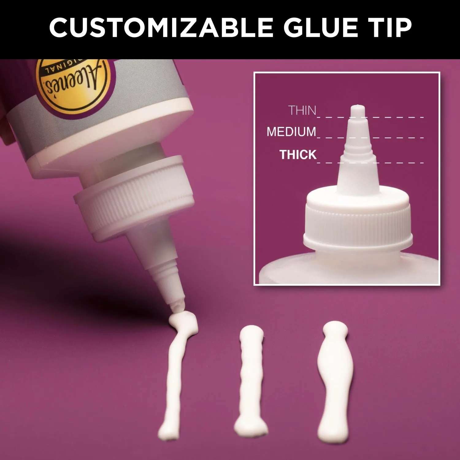Aleenes Quick Dry Tacky Glue 4 fl. oz. 3 Pack