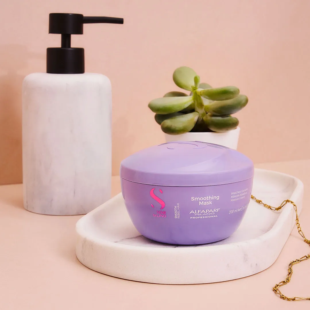 Alfaparf Milano Semi Di Lino Smooth Smoothing Mask 200ml