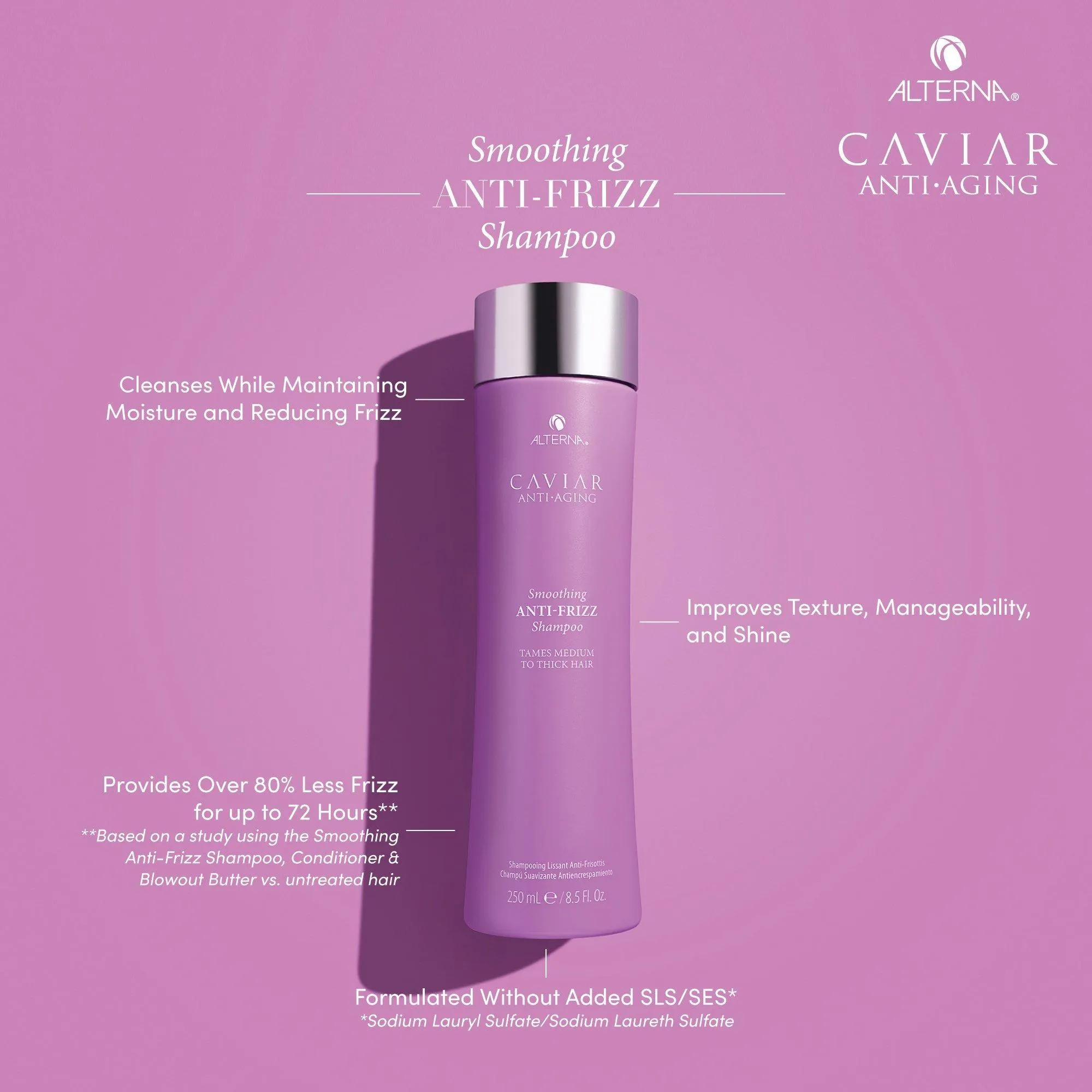 Alterna Caviar Smoothing Anti-Frizz Shampoo & Conditioner Duo - 16oz ($111 Value)