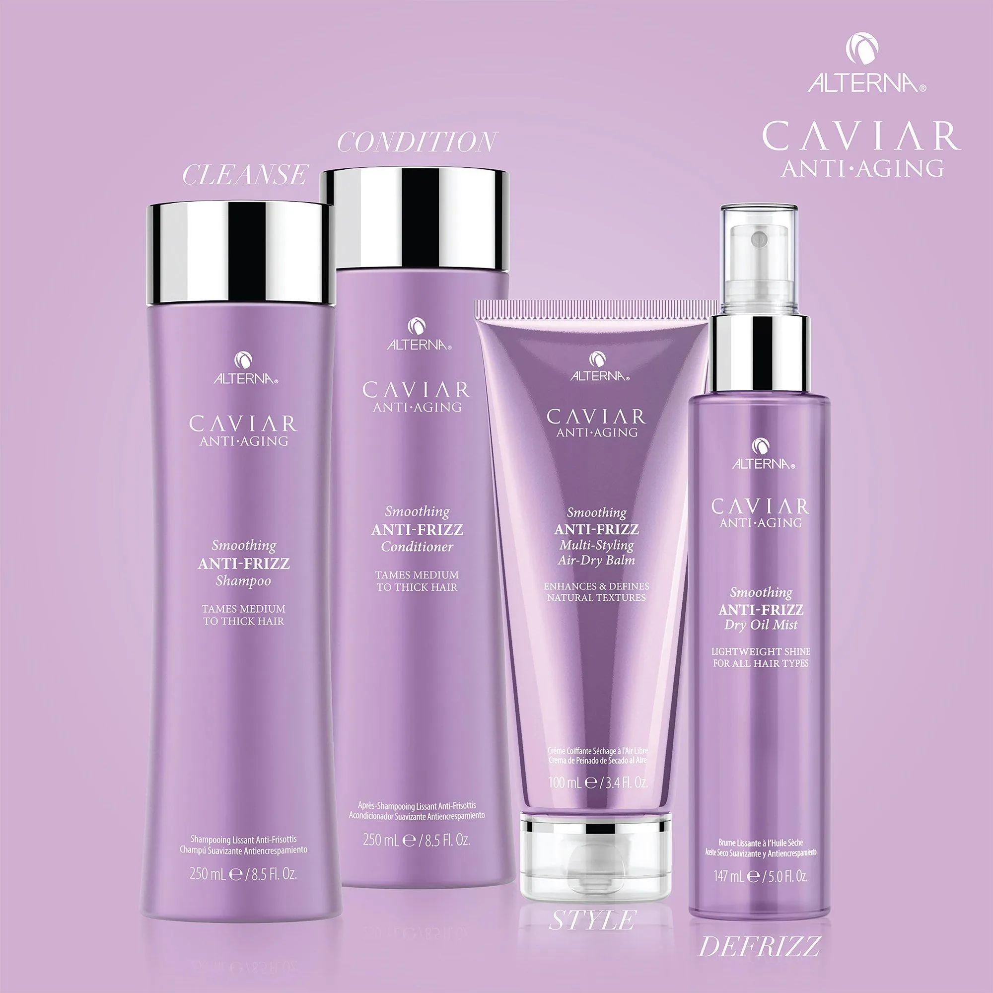 Alterna Caviar Smoothing Anti-Frizz Shampoo & Conditioner Duo - 8oz ($73 Value)