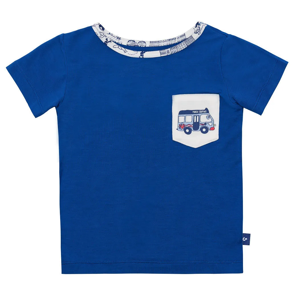 Bamboo short John Pyjamas - Busy Hong Kong