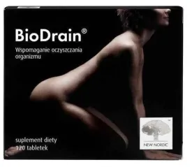 BIODRAIN x 120 tablets, detox cleanse