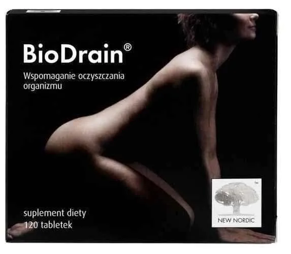 BIODRAIN x 120 tablets, detox cleanse