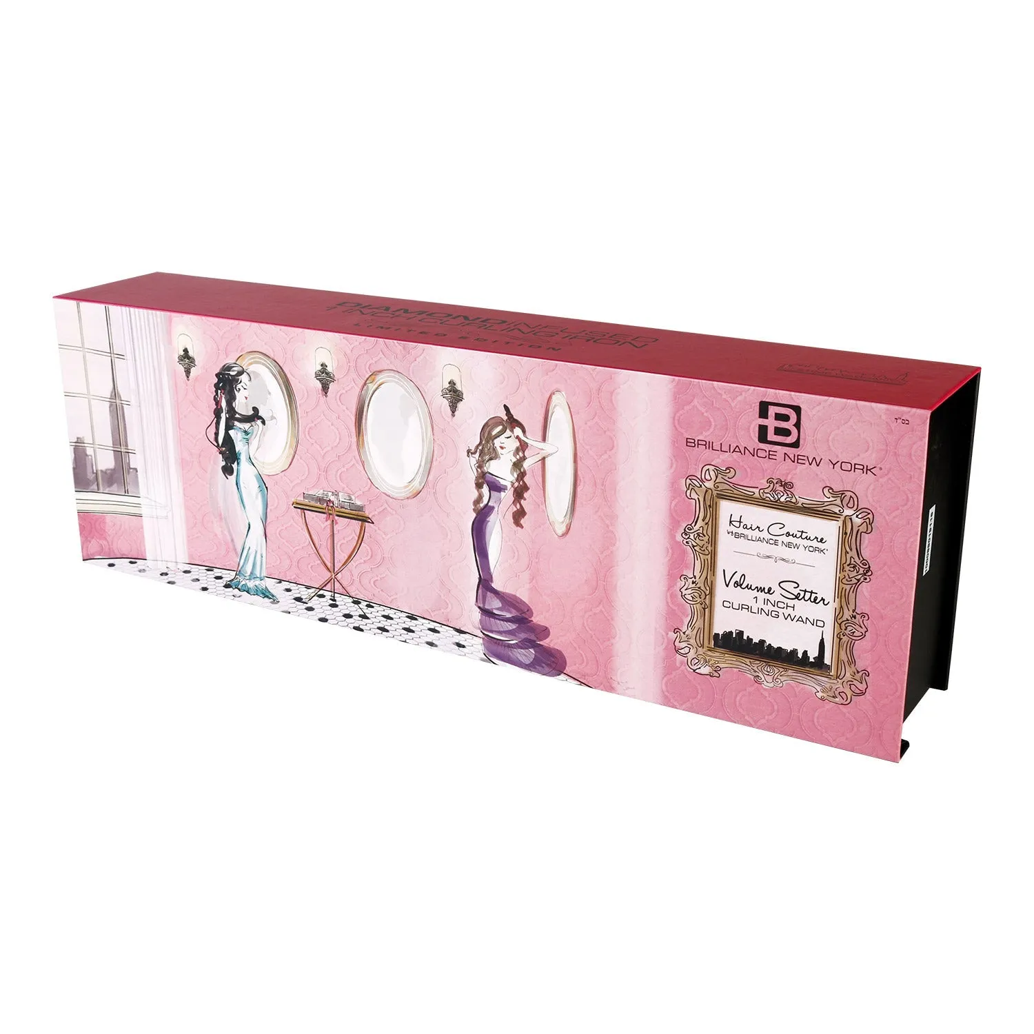 BNY Limited Edition Volume Setter Diamond Infused 1" Curling Wand Iron