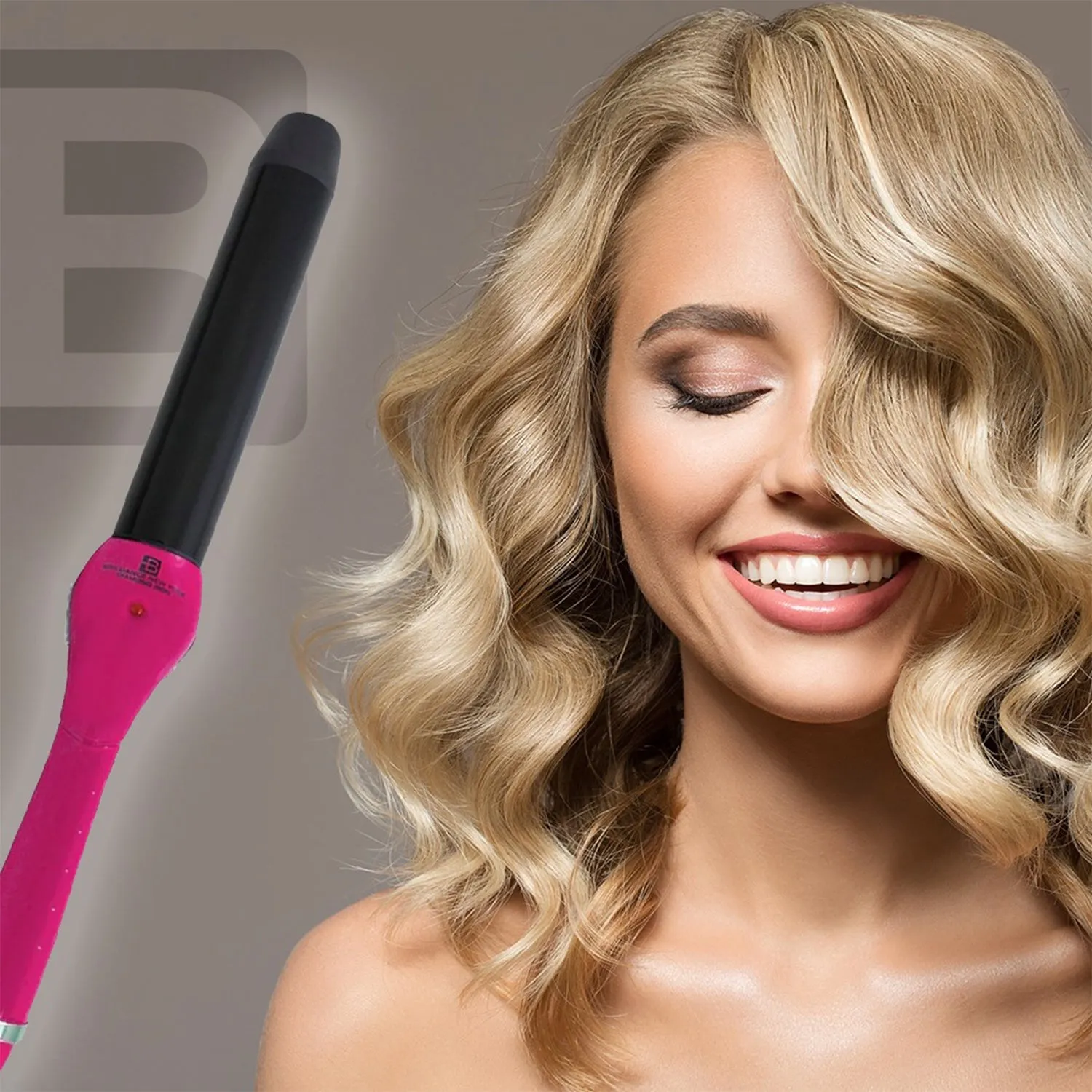 BNY Limited Edition Volume Setter Diamond Infused 1" Curling Wand Iron
