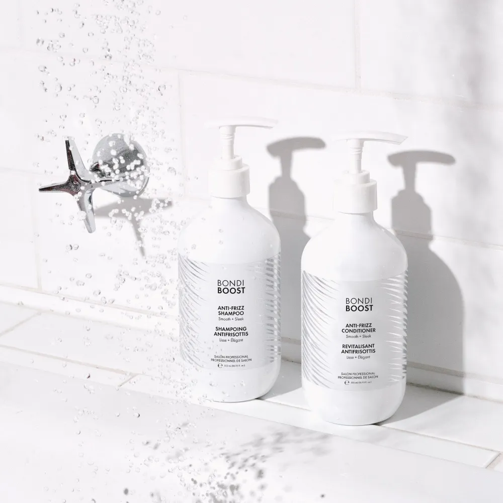 BondiBoost Anti-Frizz Shampoo & Conditioner Twin 2 x 500ml