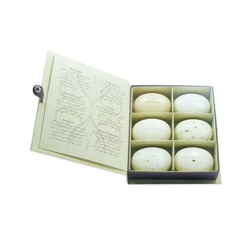 Bronnley Herbarium Guest Soaps, Set of 6