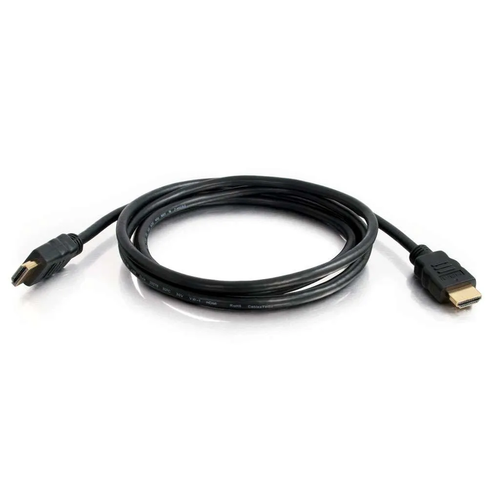 C2g 1M High Speed Hdmi Cable With Ethernet - 4K - Ultrahd - Hdmi Cable With Ethernet - Hdmi Male To Hdmi Male - 1 M - Bl