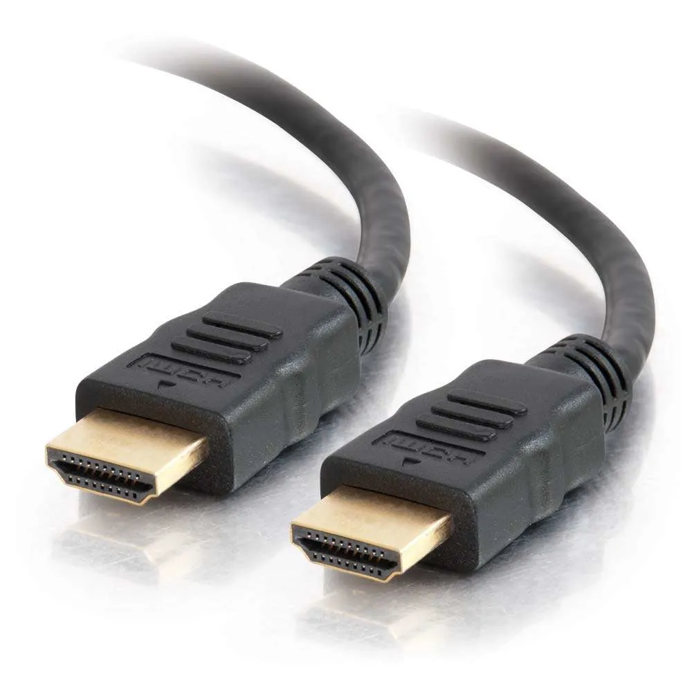 C2g 1M High Speed Hdmi Cable With Ethernet - 4K - Ultrahd - Hdmi Cable With Ethernet - Hdmi Male To Hdmi Male - 1 M - Bl