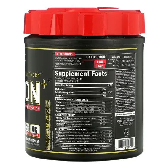 CARBION  with ALLMAX electrolytes, lemon-lime
