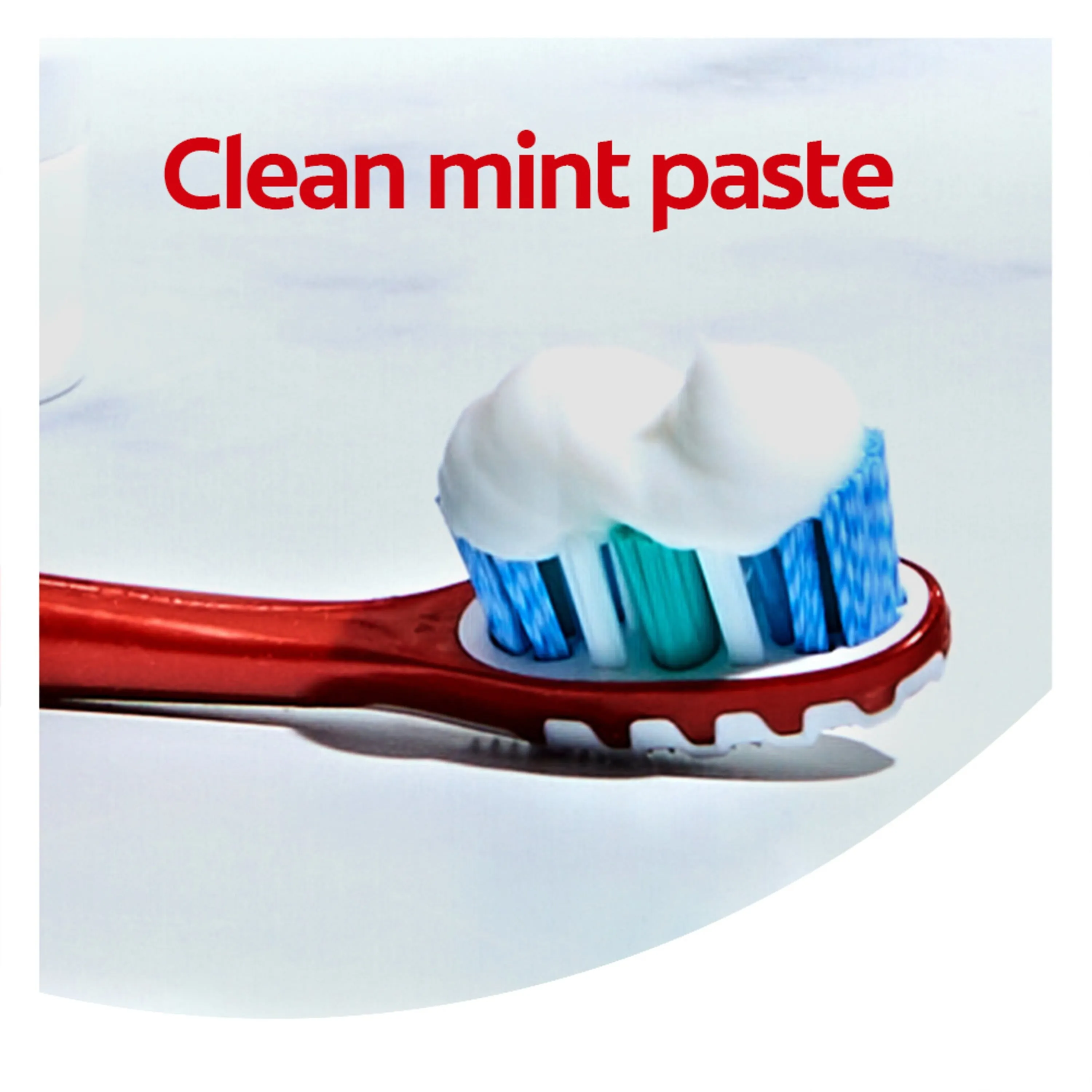 Colgate Optic White Stain Fighter Whitening Toothpaste, 2 Pack, Clean Mint, 6 oz Tubes