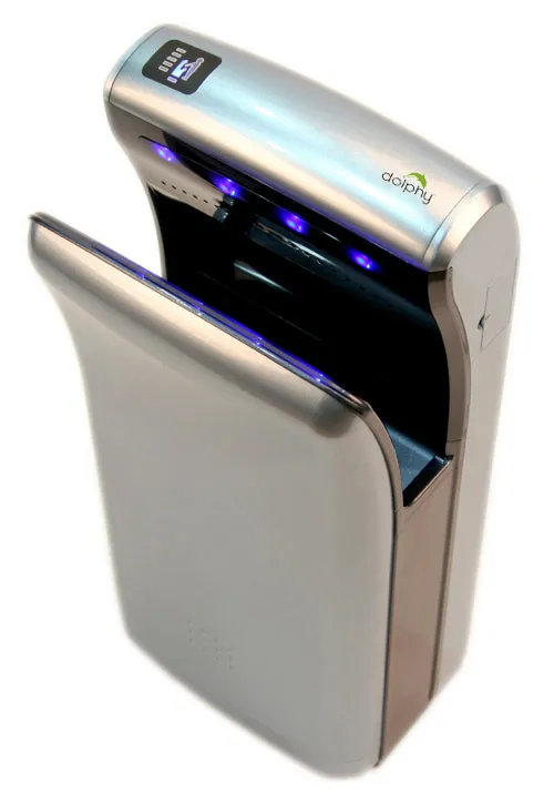 Dolphy Automatic Jet Hand Dryer 1800W Grey