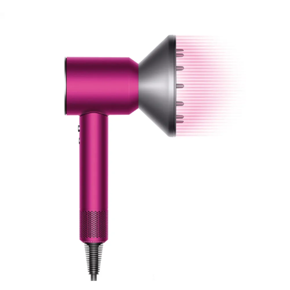 Dyson Supersonic HS07 Hair Dryer Fuchsia- Manufacturer Refurbished 1 Year Warranty