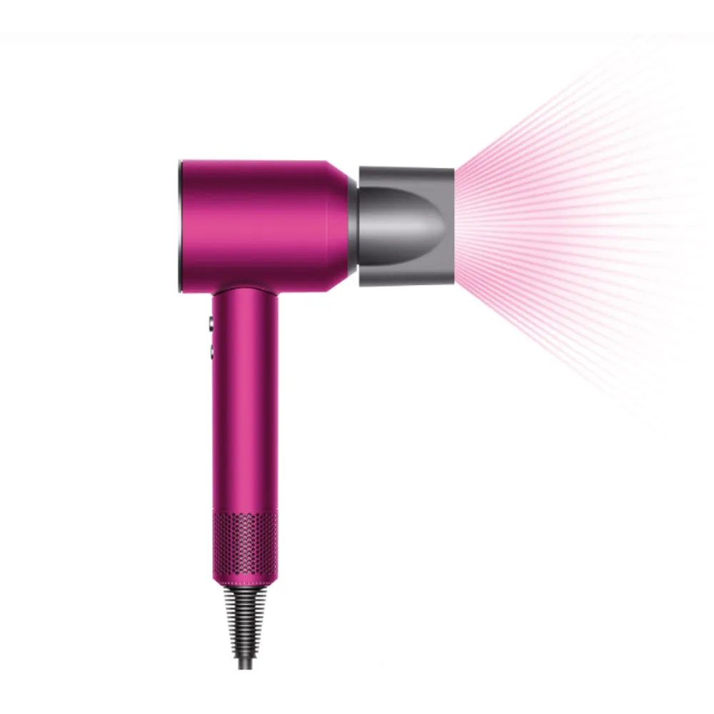Dyson Supersonic HS07 Hair Dryer Fuchsia- Manufacturer Refurbished 1 Year Warranty