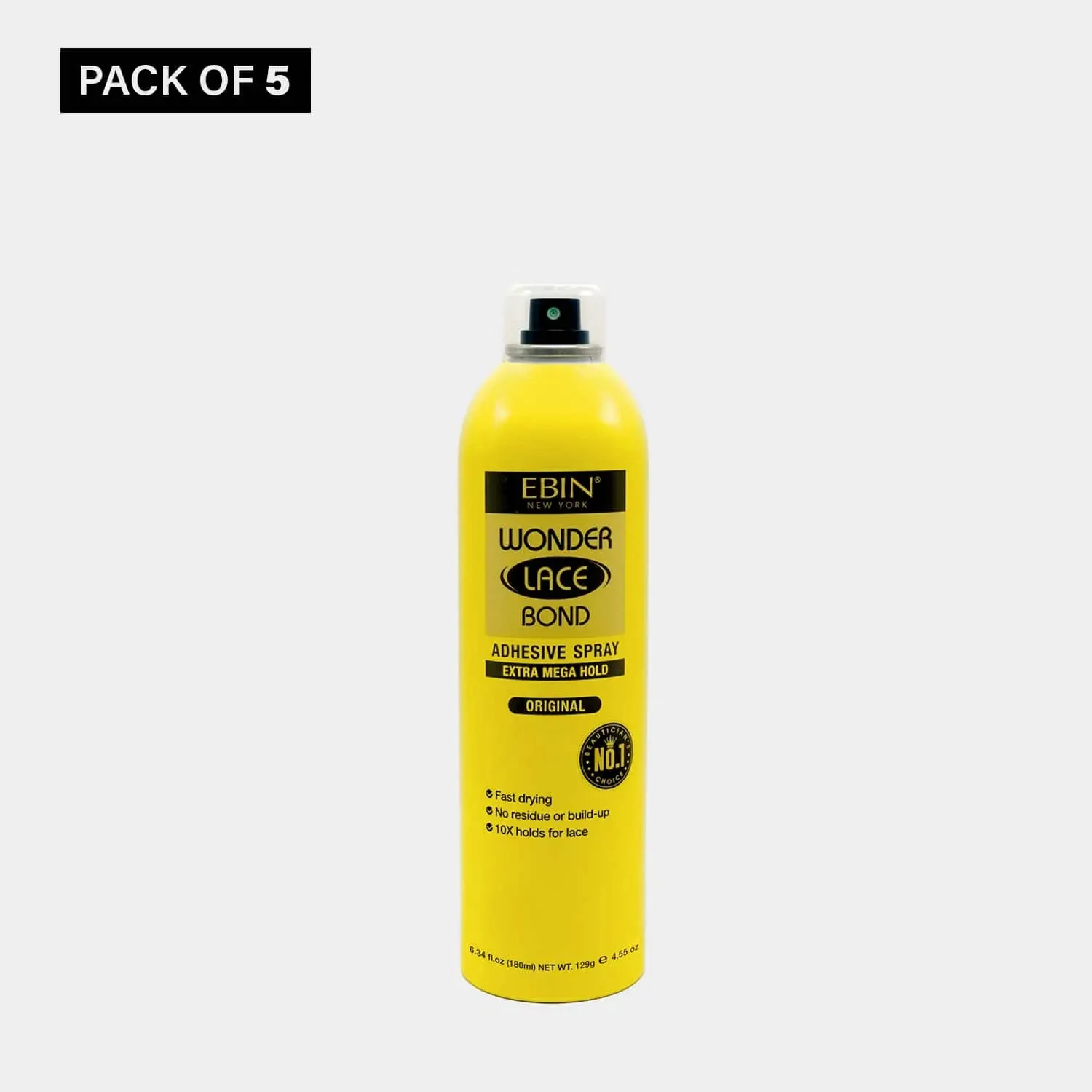 EBIN WONDER LACE WIG BOND ADHESIVE SPRAY 6.08 OZ