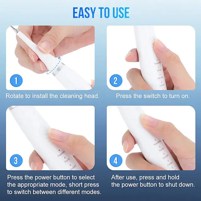Electric Toothbrush Sonic Dental Scaler Teeth Whitening Kit