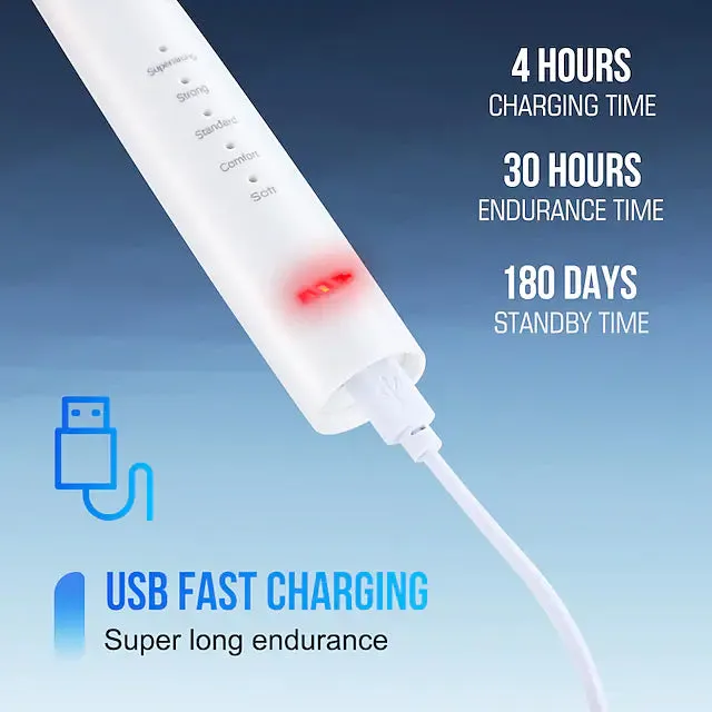 Electric Toothbrush Sonic Dental Scaler Teeth Whitening Kit