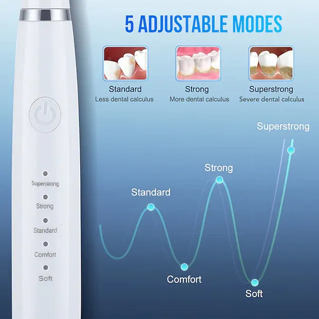 Electric Toothbrush Sonic Dental Scaler Teeth Whitening Kit