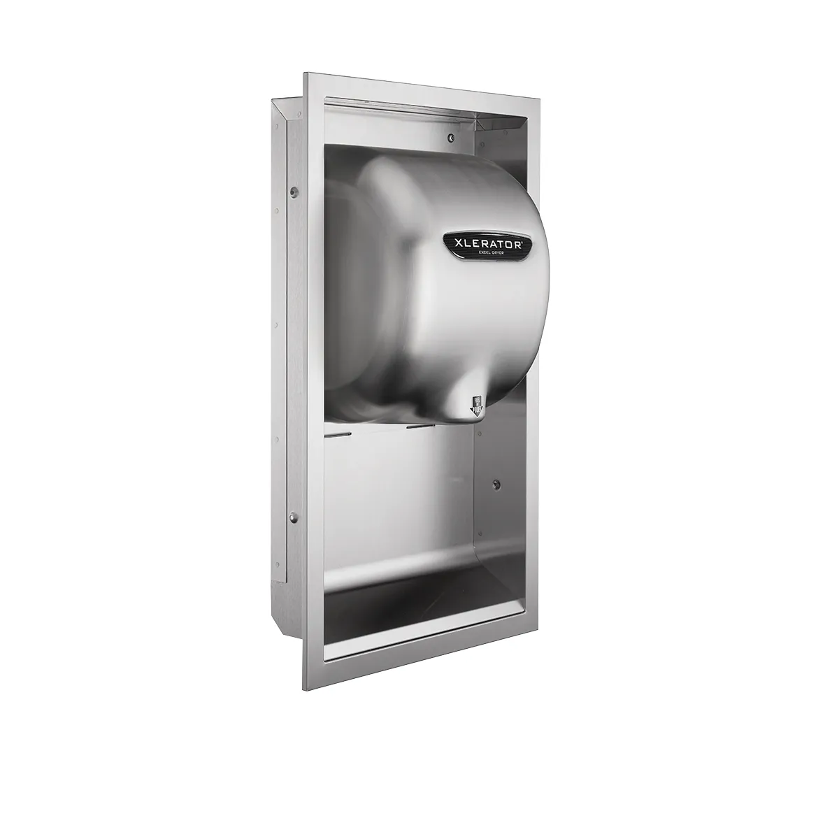 Excel Dryer XLERATOR® XL-SB-M MOBILE HYGIENE STATION - Brushed Stainless XLERATOR® XL-SB (120V) with HEPA Filter
