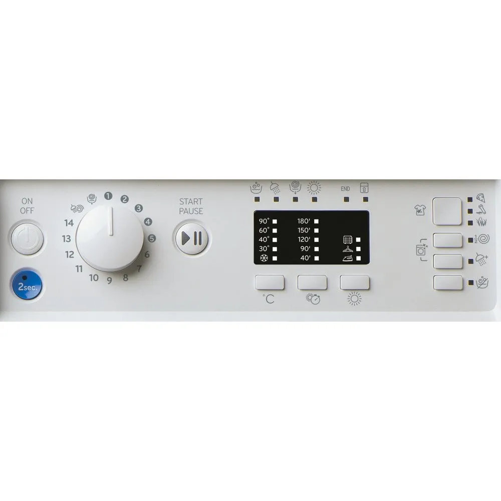Indesit BIWDIL861485UK 8kg/6kg 1400rpm Integrated Washer Dryer - White
