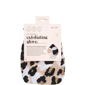 Kitsch - Eco-Friendly Exfoliating Glove in Leopard