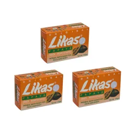 Likas Papaya Skin Whitening Soap - 135gm (Pack Of 3)