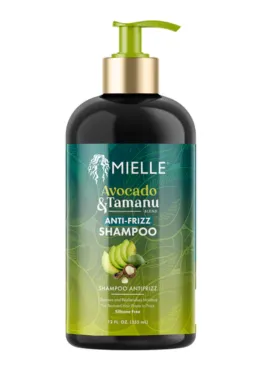 MIELLE ORGANICS Avocado & Tamanu Anti-Frizz Shampoo 12oz