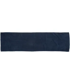 Navy - Microfibre sports towel