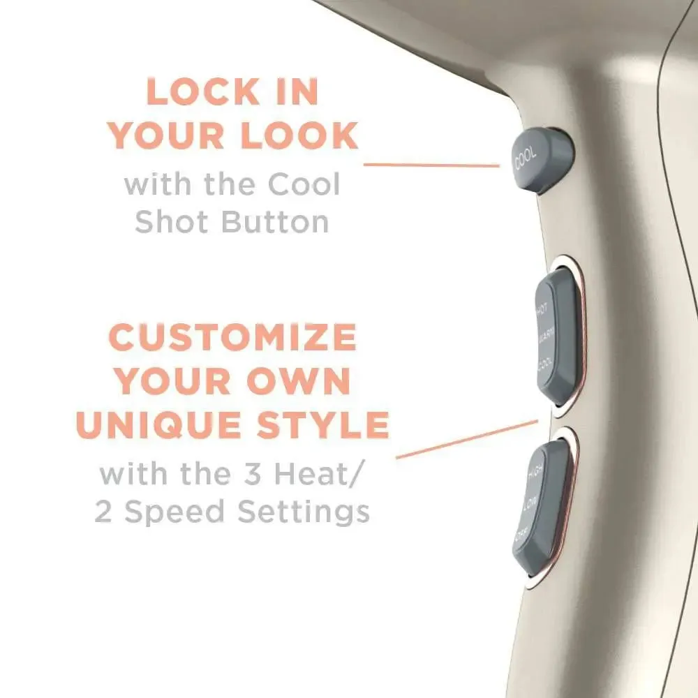 New - InfinitiPro by Conair Frizz Free AC Dryer