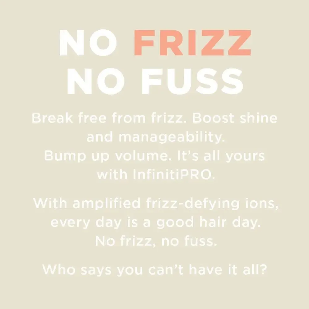 New - InfinitiPro by Conair Frizz Free AC Dryer