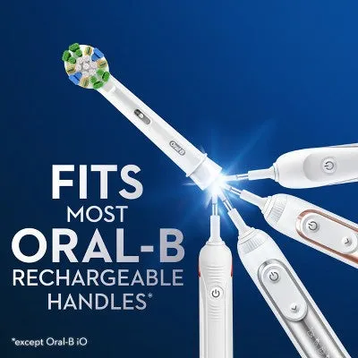 New - Oral-B FlossAction Electric Toothbrush Replacement Brush Heads - 3ct