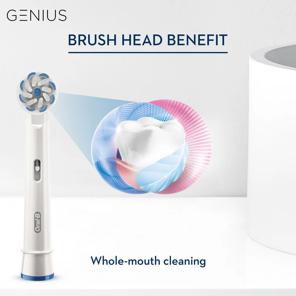 Oral-B Genius 8000 Sensitive Rose Gold Electric Toothbrush
