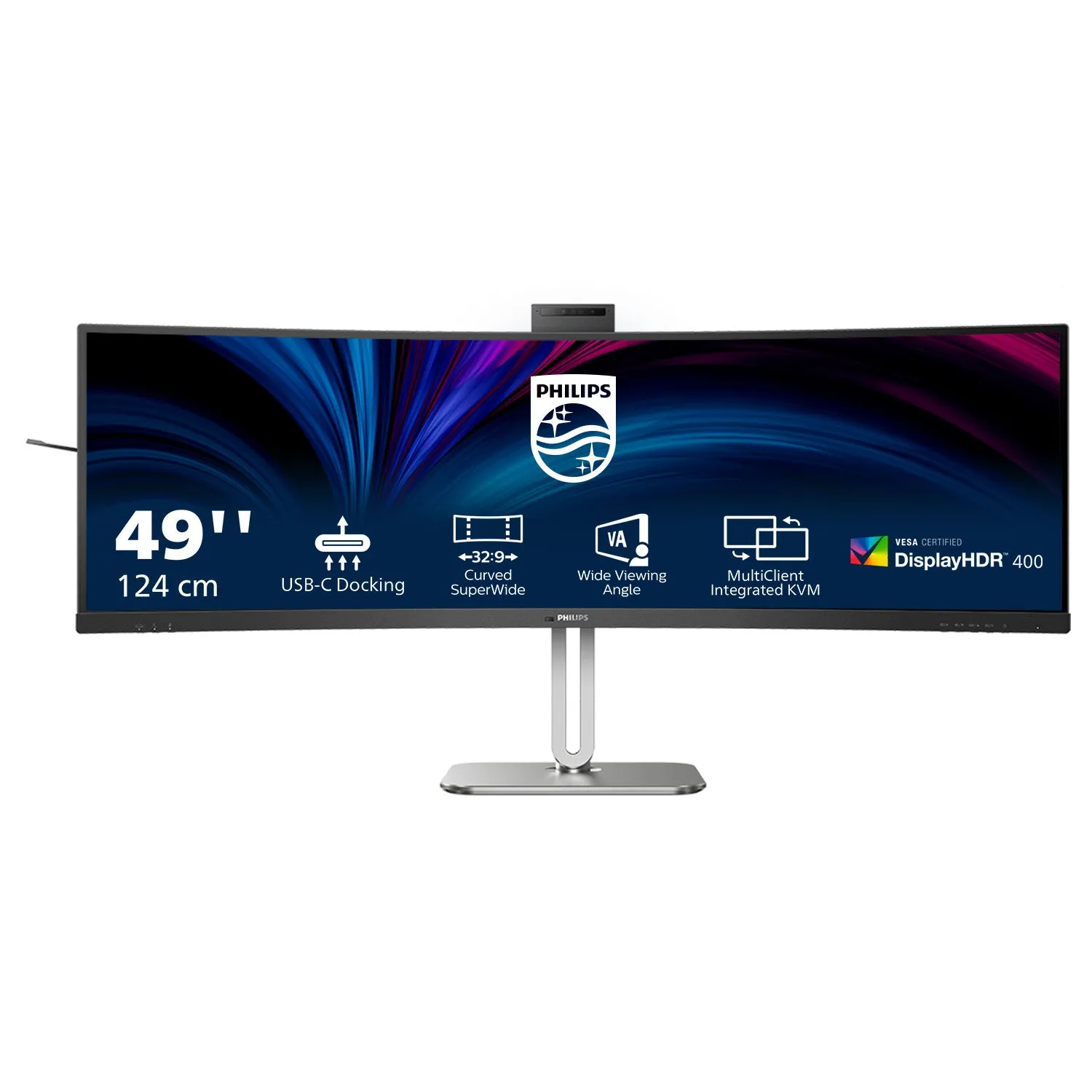 Philips 49B2u5900ch - 5000 Series - Led Monitor - Curved - 49" - Hdr
