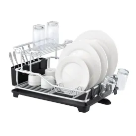 Pinnacle Rust Proof 2 Tier Aluminium Dish Rack