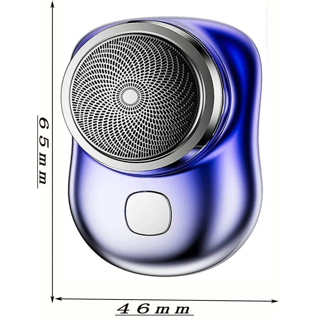 Pocket Size Portable Shaver Wet and Dry Mens Razor USB Rechargeable Shaver