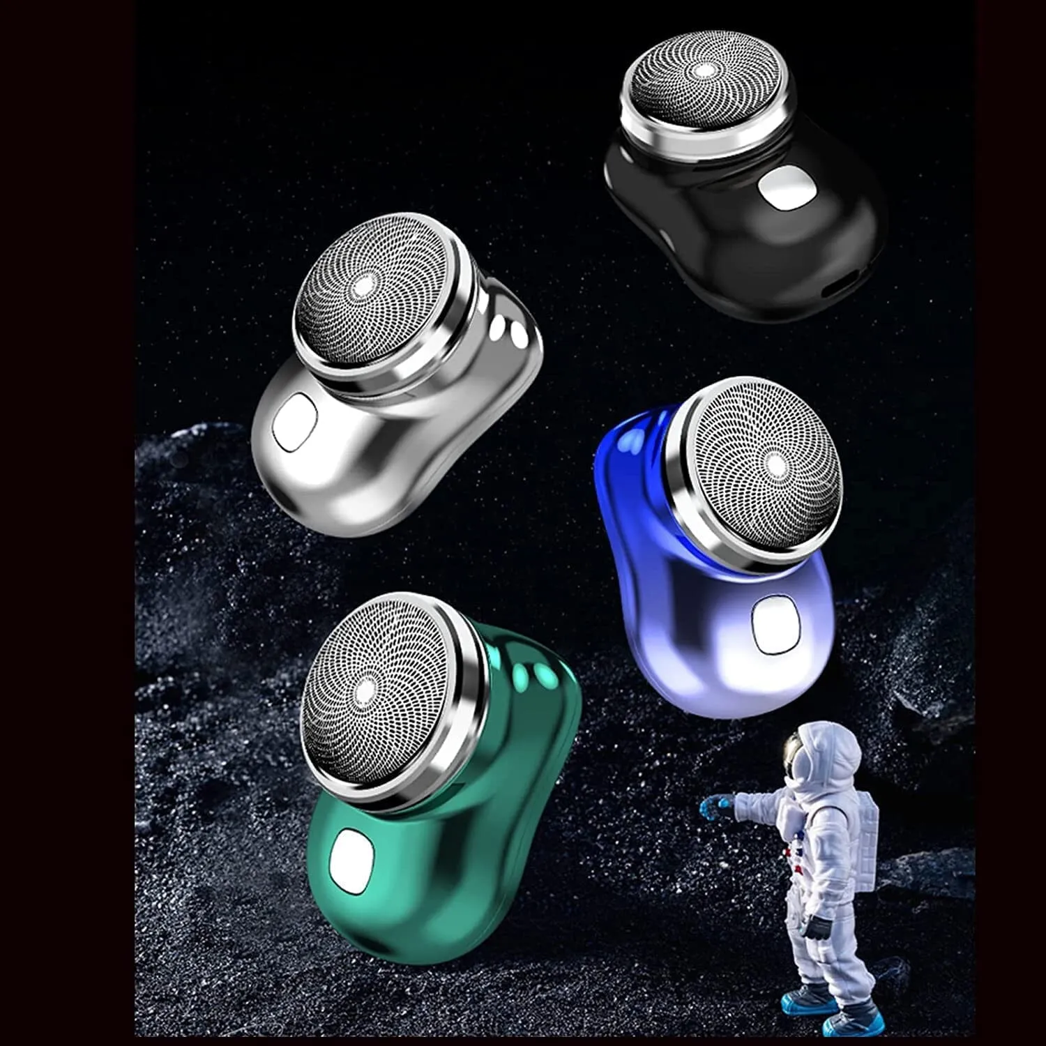 Pocket Size Portable Shaver Wet and Dry Mens Razor USB Rechargeable Shaver