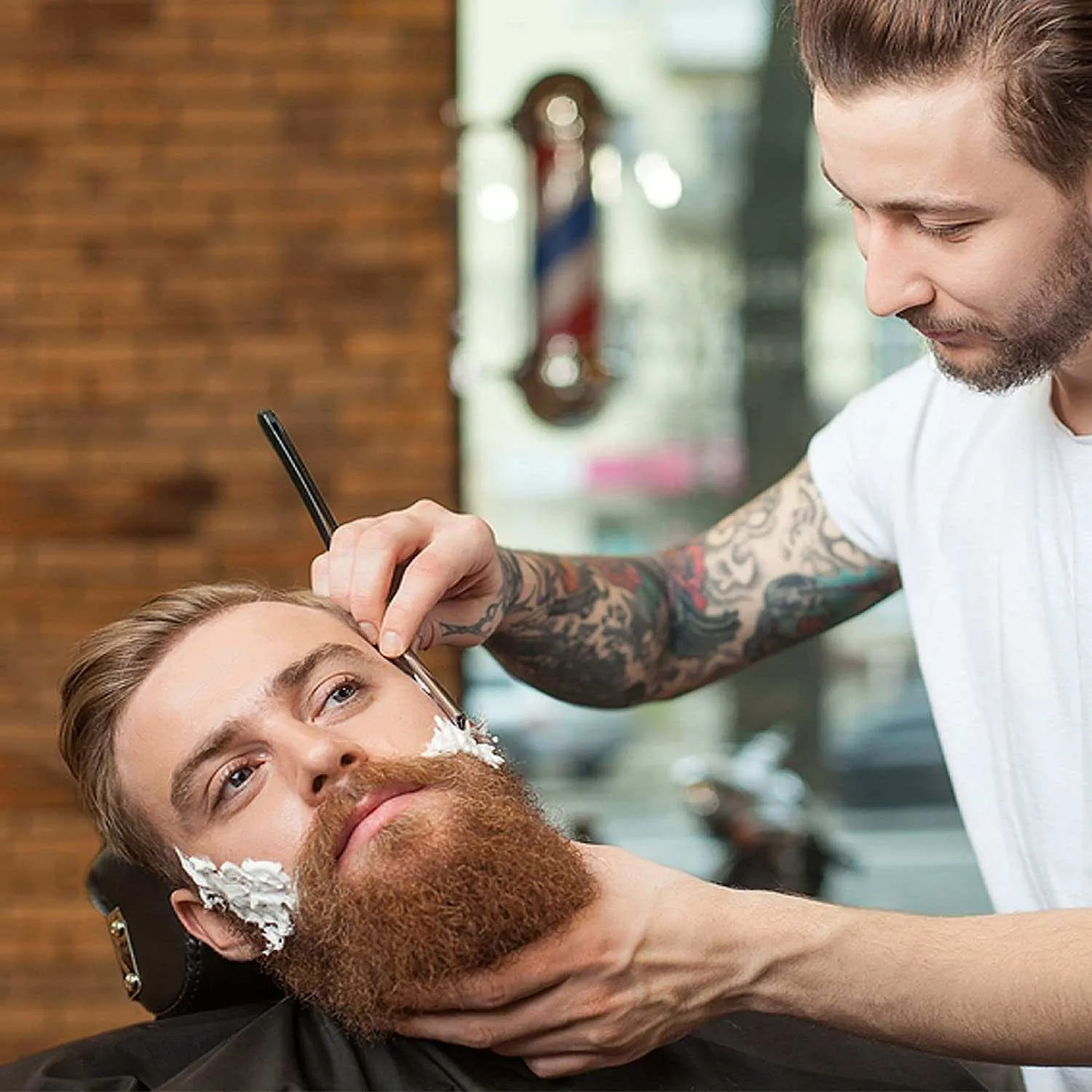 Professional Classic Straight Edge Barber Razor