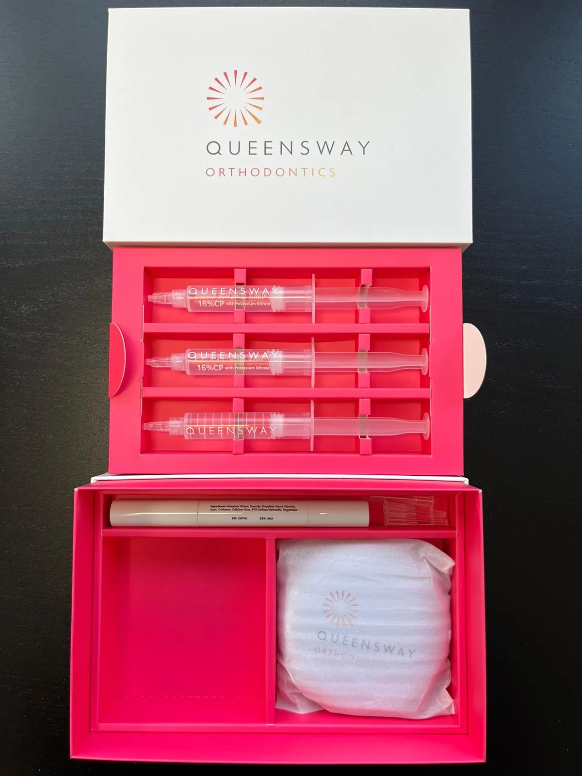 Professional Tooth Whitening 16% x 3 Syringe