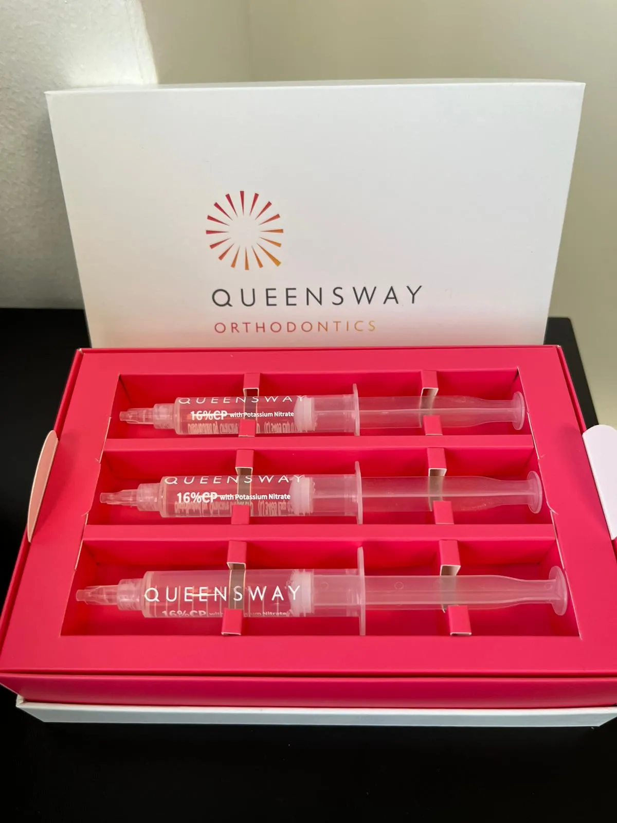 Professional Tooth Whitening 16% x 3 Syringe