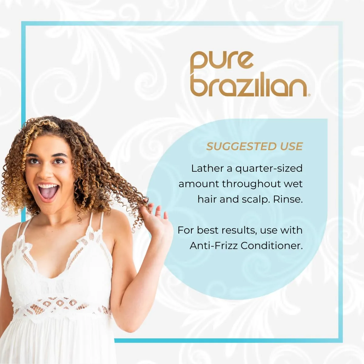 Pure Brazilian Anti-Frizz Shampoo