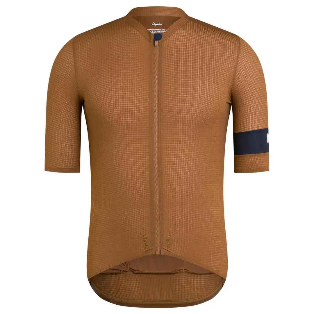 RAPHA Pro Team Flyweight Jersey - Brown EMP