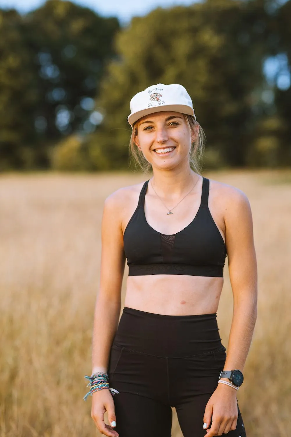 Run Fast Raise Hell Nylon Run Cap