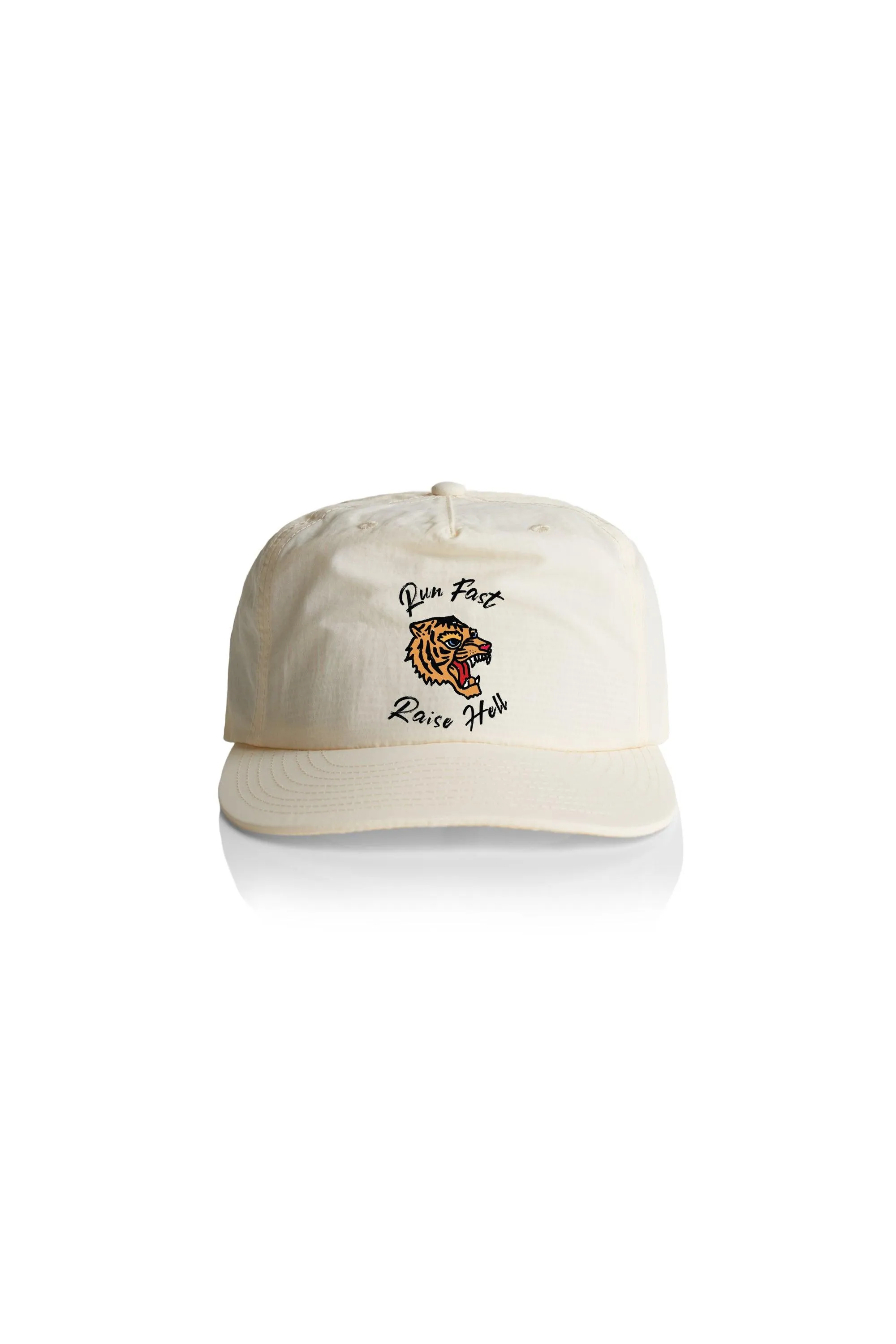 Run Fast Raise Hell Nylon Run Cap