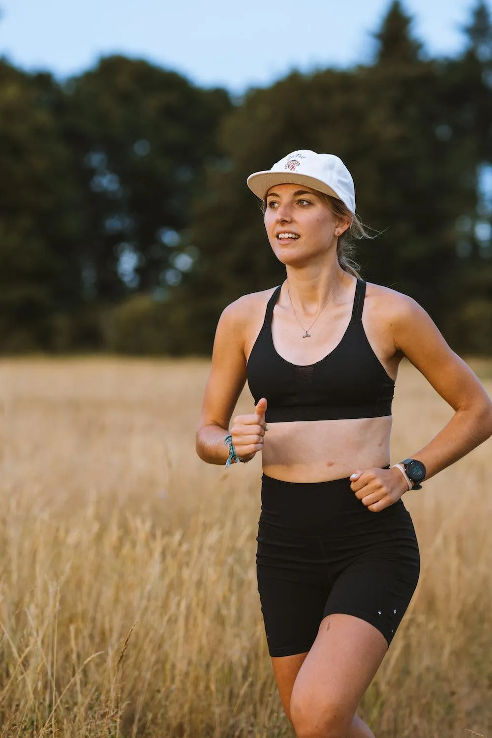 Run Fast Raise Hell Nylon Run Cap