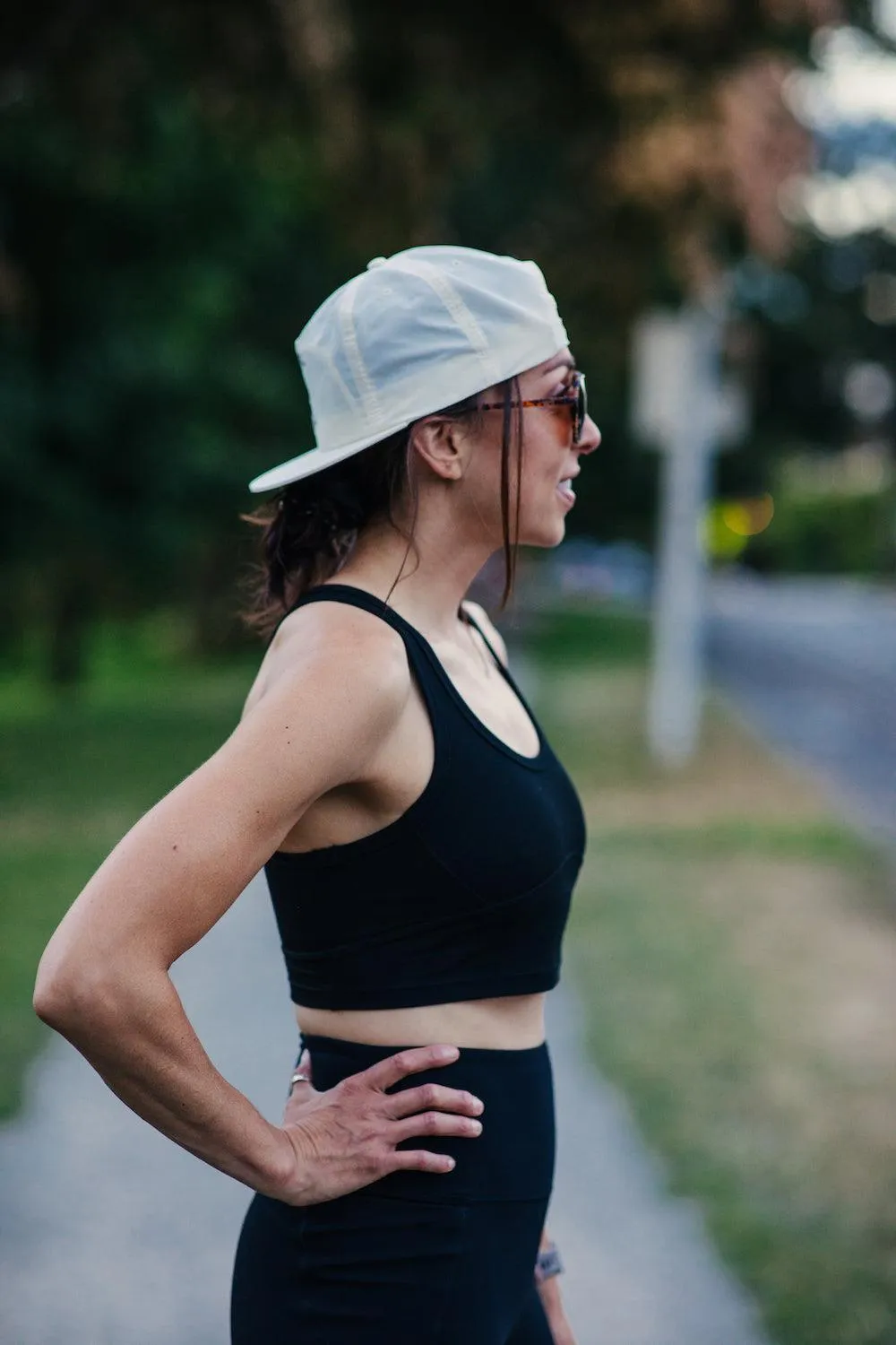 Run Fast Raise Hell Nylon Run Cap