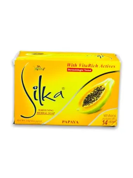 Silka Papaya Whitening Soap 135g