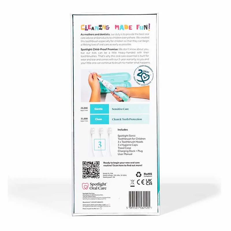Spotlight Oral Care Sonic Toothbrush for Children